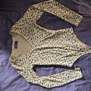 Leopard bodysuit